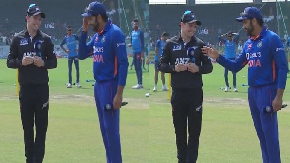 Rohit Sharma Made A Big Mistake During The Toss Watch The Video Rohit