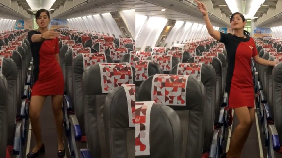 Air Hostess Viral Dance Video Plane Will Catch Fire Says Netizens