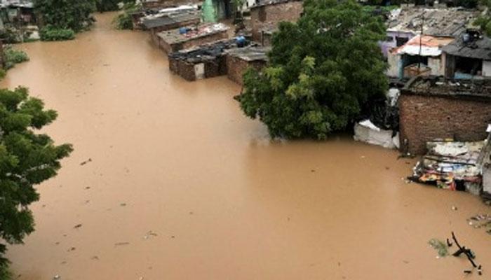 Rajasthan affected with flood due to water level rise | ರಾಜಸ್ತಾನದಲ್ಲಿ ...