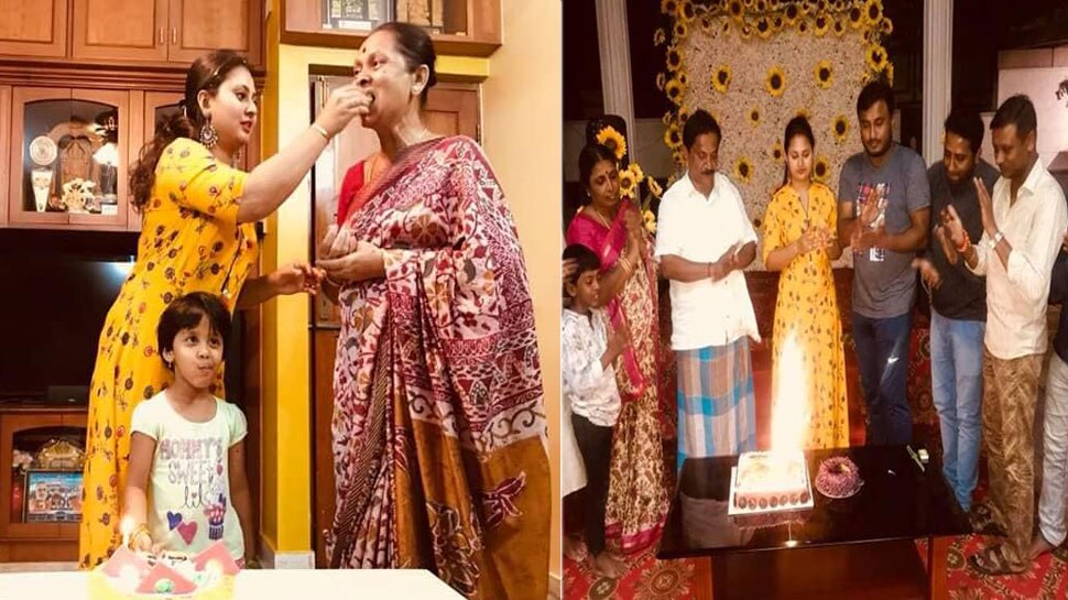 ಜನ್ಮದಿನದ ಸಂಭ್ರಮದಲ್ಲಿ ಗೋಲ್ಡನ್ ಗರ್ಲ್ 'ಅಮೂಲ್ಯ' ಜನ್ಮದಿನದ ಸಂಭ್ರಮದಲ್ಲಿ ಗೋಲ್ಡನ್ ಗರ್ಲ್ 'ಅಮೂಲ್ಯ'