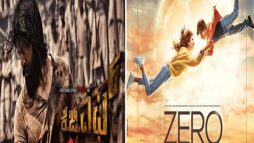 Box Office: ರಾಕಿಂಗ್ ಸ್ಟಾರ್ ಯಶ್ 'KGF' ಮುಂದೆ ಸಪ್ಪೆಯಾಯ್ತು ಶಾರುಖ್ 'Zero' Box Office: ರಾಕಿಂಗ್ ಸ್ಟಾರ್ ಯಶ್ 'KGF' ಮುಂದೆ ಸಪ್ಪೆಯಾಯ್ತು ಶಾರುಖ್ 'Zero'