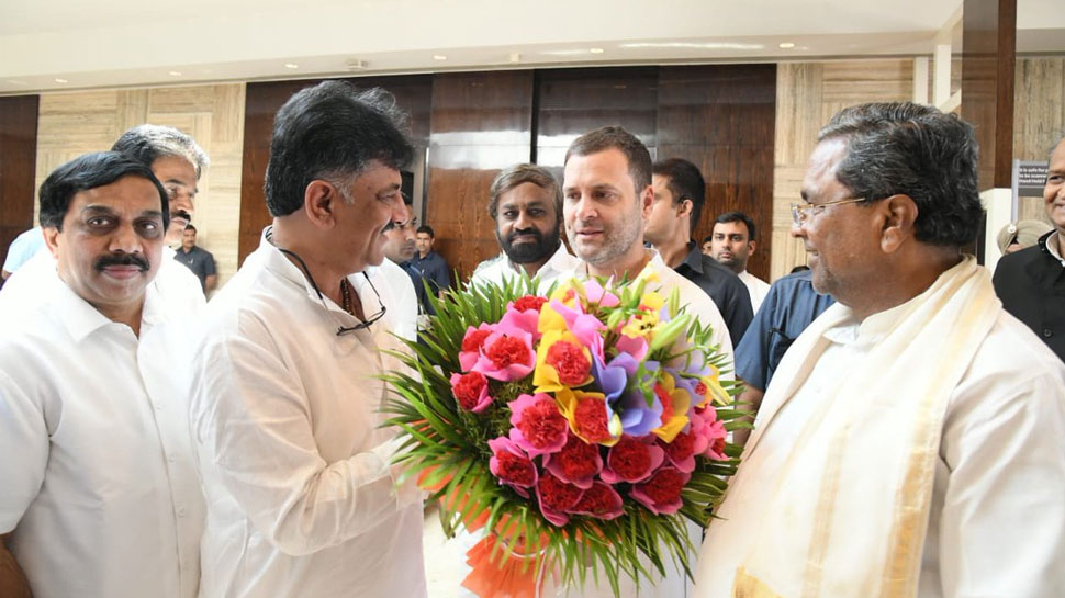 ರಾಜ್ಯ ಕಾಂಗ್ರೆಸ್ ನಾಯಕರೊಂದಿಗೆ ಇಂದು ರಾಹುಲ್ ಮಹತ್ವದ ಸಭೆ ರಾಜ್ಯ ಕಾಂಗ್ರೆಸ್ ನಾಯಕರೊಂದಿಗೆ ಇಂದು ರಾಹುಲ್ ಮಹತ್ವದ ಸಭೆ