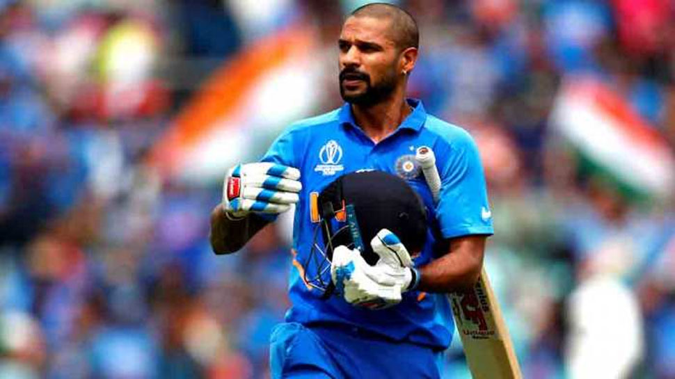ವಿಶ್ವ ಕಪ್: ಗಾಯಾಳು ಶಿಖರ್ ಧವನ್ಗೆ ಮೂರು ವಾರ ವಿಶ್ರಾಂತಿ, ಟೀಮ್ ಇಂಡಿಯಾಕ್ಕೆ ಆಘಾತ ವಿಶ್ವ ಕಪ್: ಗಾಯಾಳು ಶಿಖರ್ ಧವನ್ಗೆ ಮೂರು ವಾರ ವಿಶ್ರಾಂತಿ, ಟೀಮ್ ಇಂಡಿಯಾಕ್ಕೆ ಆಘಾತ