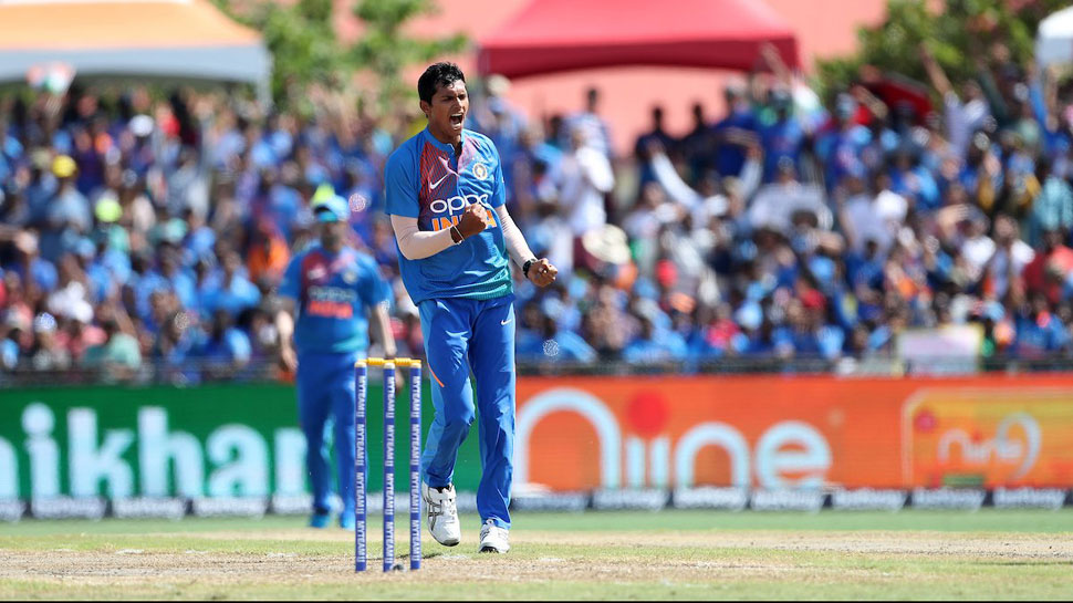 West Indies vs India, 1st T20I: ಭಾರತಕ್ಕೆ ಗೆಲುವು ತಂದಿಟ್ಟ ನವದೀಪ್ ಸೈನಿ West Indies vs India, 1st T20I: ಭಾರತಕ್ಕೆ ಗೆಲುವು ತಂದಿಟ್ಟ ನವದೀಪ್ ಸೈನಿ