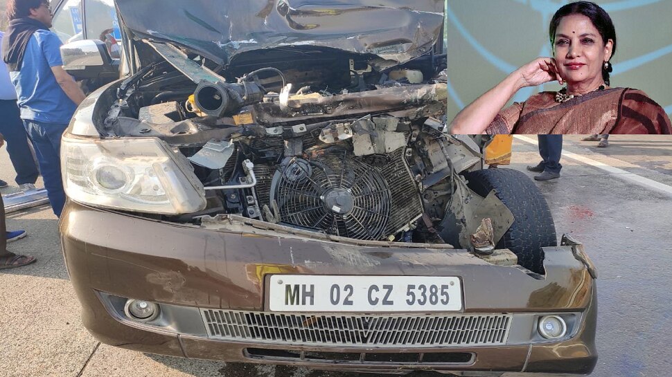 ಬಾಲಿವುಡ್ ನಟಿ ಶಬಾನಾ ಅಜ್ಮಿ ಕಾರು ಟ್ರಕ್ಗೆ ಡಿಕ್ಕಿ, ಪ್ರಾಣಾಪಾಯದಿಂದ ಪಾರು ಬಾಲಿವುಡ್ ನಟಿ ಶಬಾನಾ ಅಜ್ಮಿ ಕಾರು ಟ್ರಕ್ಗೆ ಡಿಕ್ಕಿ, ಪ್ರಾಣಾಪಾಯದಿಂದ ಪಾರು