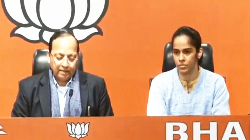 BJP ಸೇರಿದ ಖ್ಯಾತ ಬ್ಯಾಡ್ಮಿಂಟನ್ ತಾರೆ BJP ಸೇರಿದ ಖ್ಯಾತ ಬ್ಯಾಡ್ಮಿಂಟನ್ ತಾರೆ
