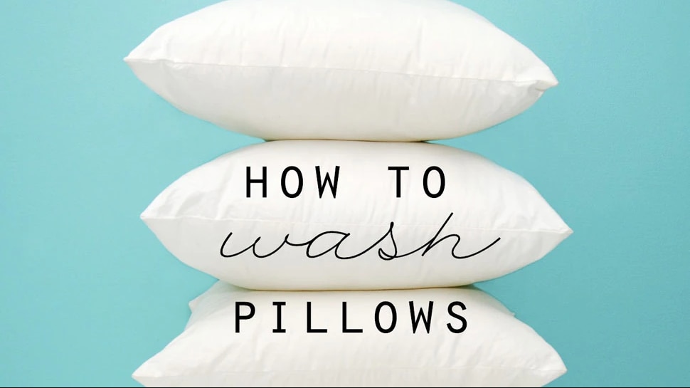 how to wash dirty pillows at home know step by step process ಮನೆಯಲ್ಲಿ