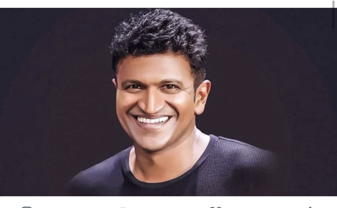 karnataka Government has decided to honour late Puneet Rajkumar with ...