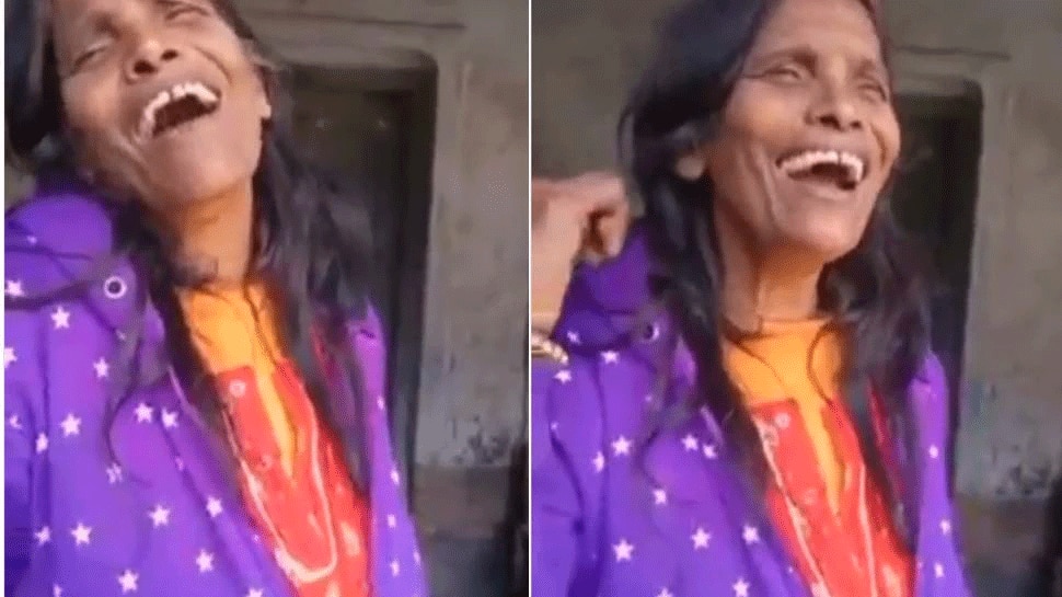 Ranu Mondal Sings Trending Bengali Song Kacha Badam In Viral Video Gets Trolled Viral Video 0242