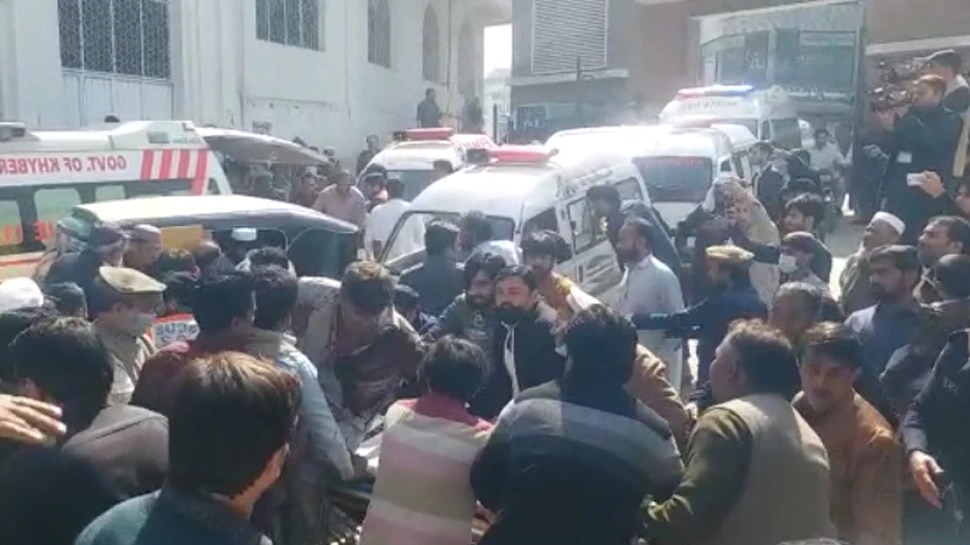 Peshawar Blast blast inside an imam bargah in peshawar during friday prayers Pakistan Blast