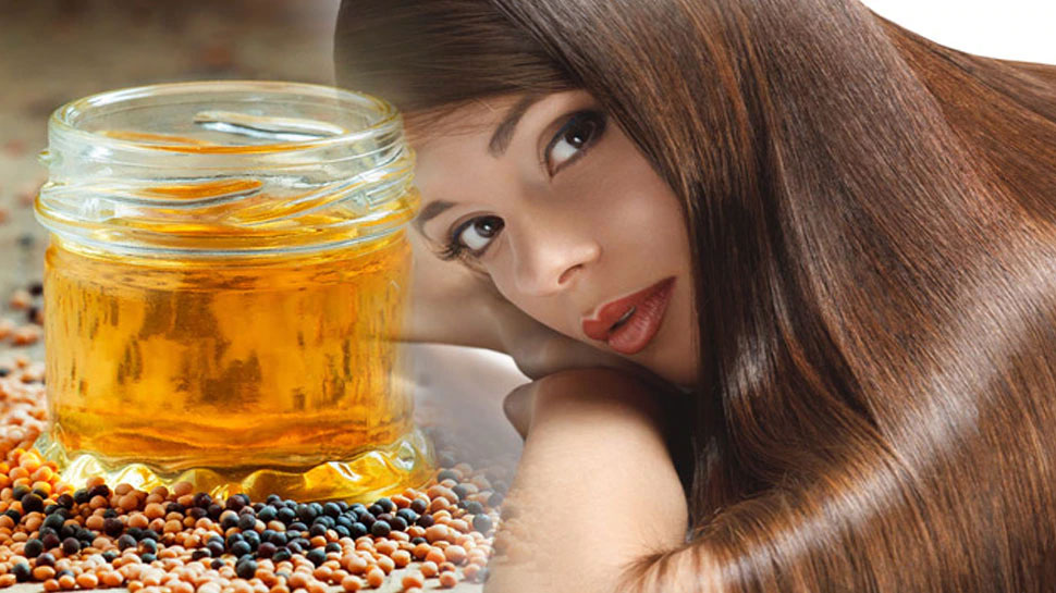 Know the right way to apply mustard oil on hair to get strong, long hair ಕೂದಲಿಗೆ ಸಾಸಿವೆ