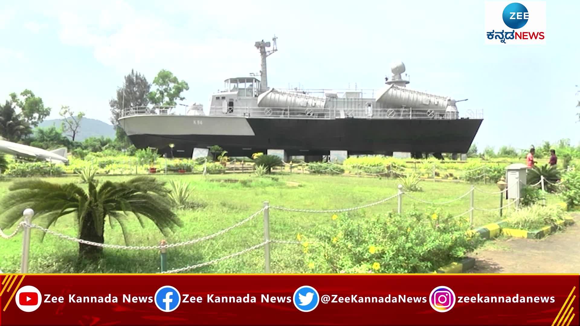 Rare Warship museum in karwar