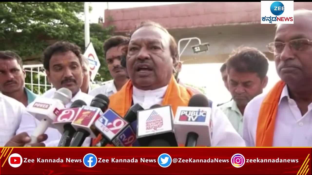 KS Eshwarappa statement about cabinet rejoin