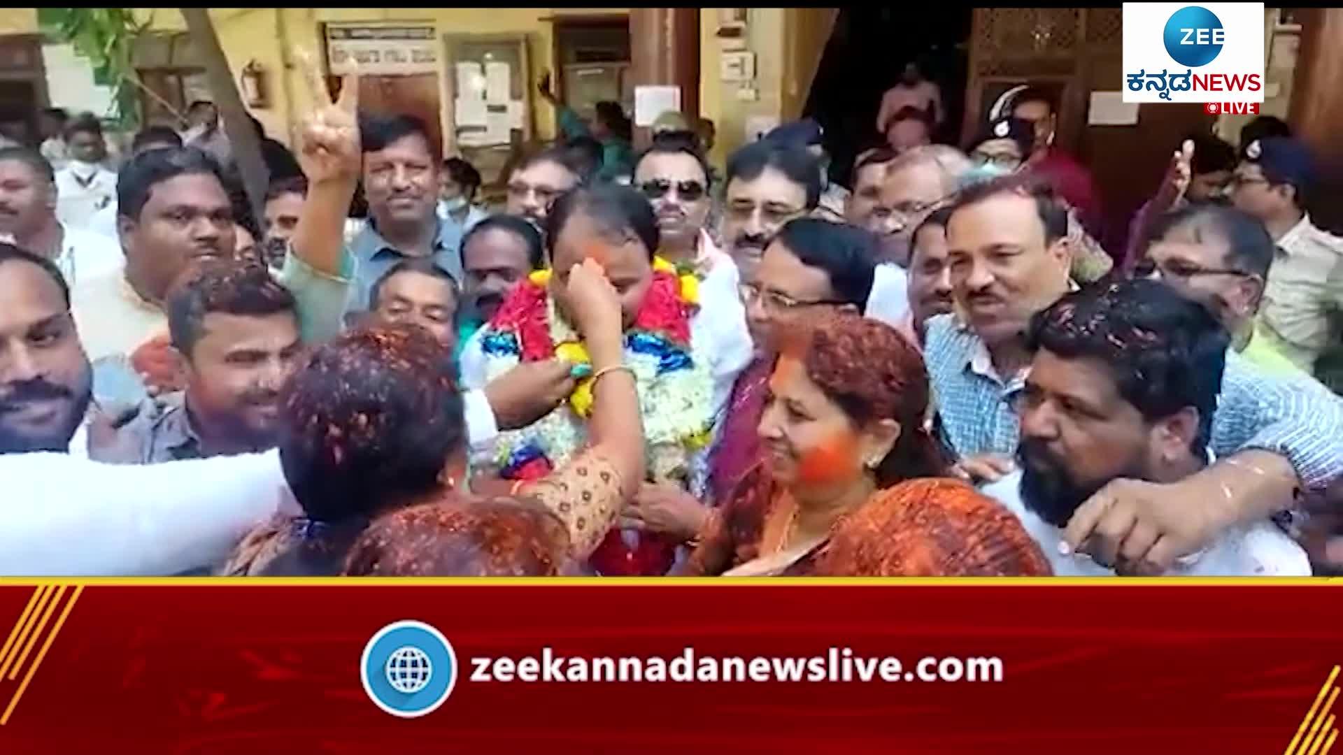 BJP Candidate Won in Hubli Dharwad Municipal Corporation Election