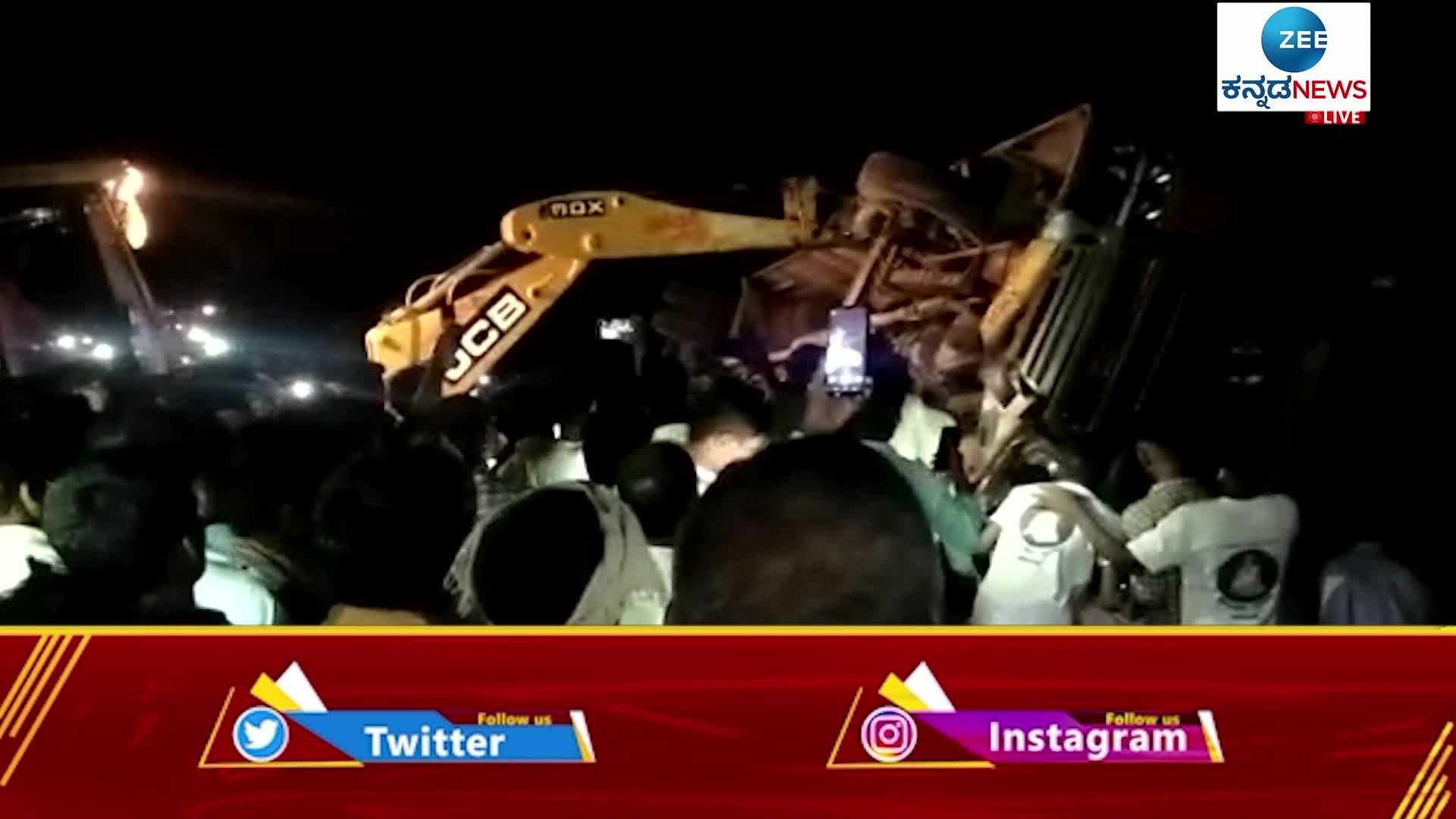 Accident in Kalburgi: Two Death