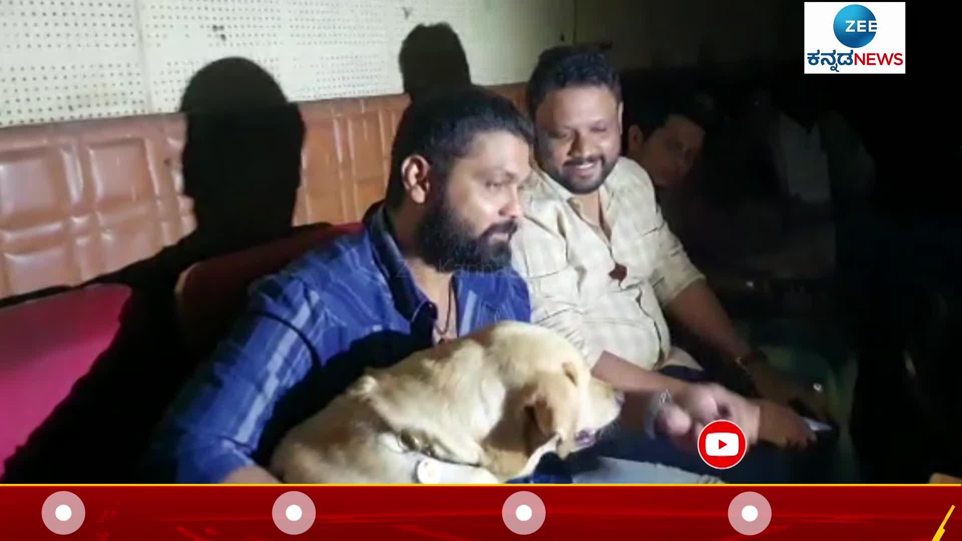 Rakshith Shetty Playing with Charlie 