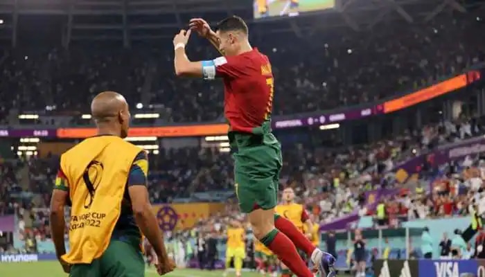  FIFA World Cup 2022: ವಿಶ್ವ ದಾಖಲೆ ನಿರ್ಮಿಸಿದ ಕ್ರಿಸ್ಟಿಯಾನೋ ರೊನಾಲ್ಡೊ!
