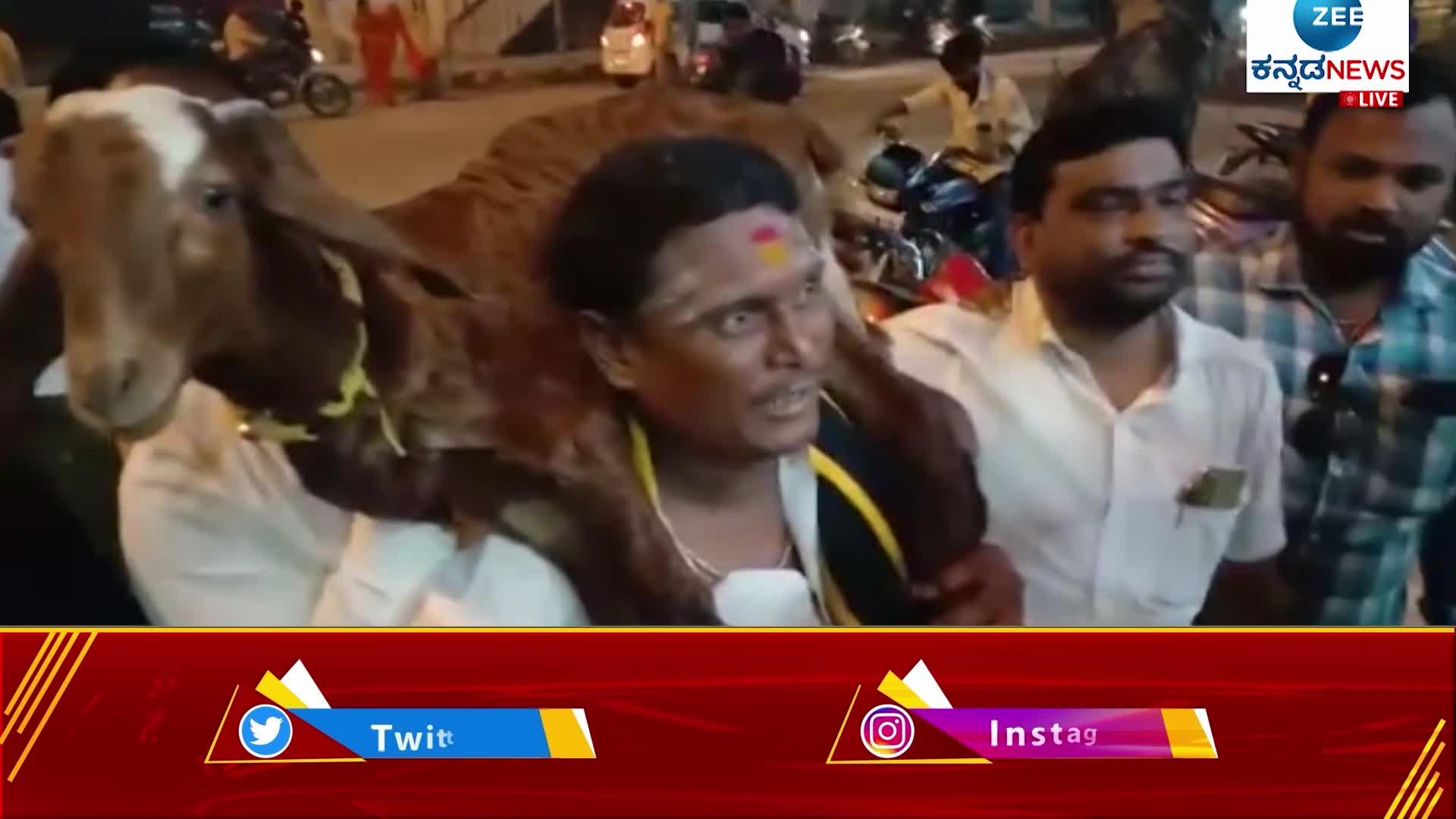 ಗಾಲಿ ಜನಾರ್ಧನ ರೆಡ್ಡಿಗೆ 101 ಟಗರು ಉಡುಗೊರೆ 