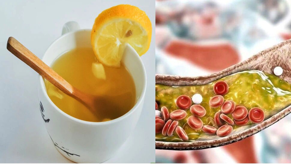 cholesterol ayurvedic drink to open blocked arteries ginger garlic
