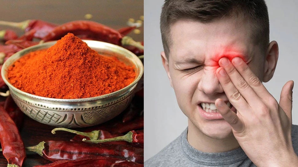 Chilli powder gets into your eyes, do this immediately and you will get