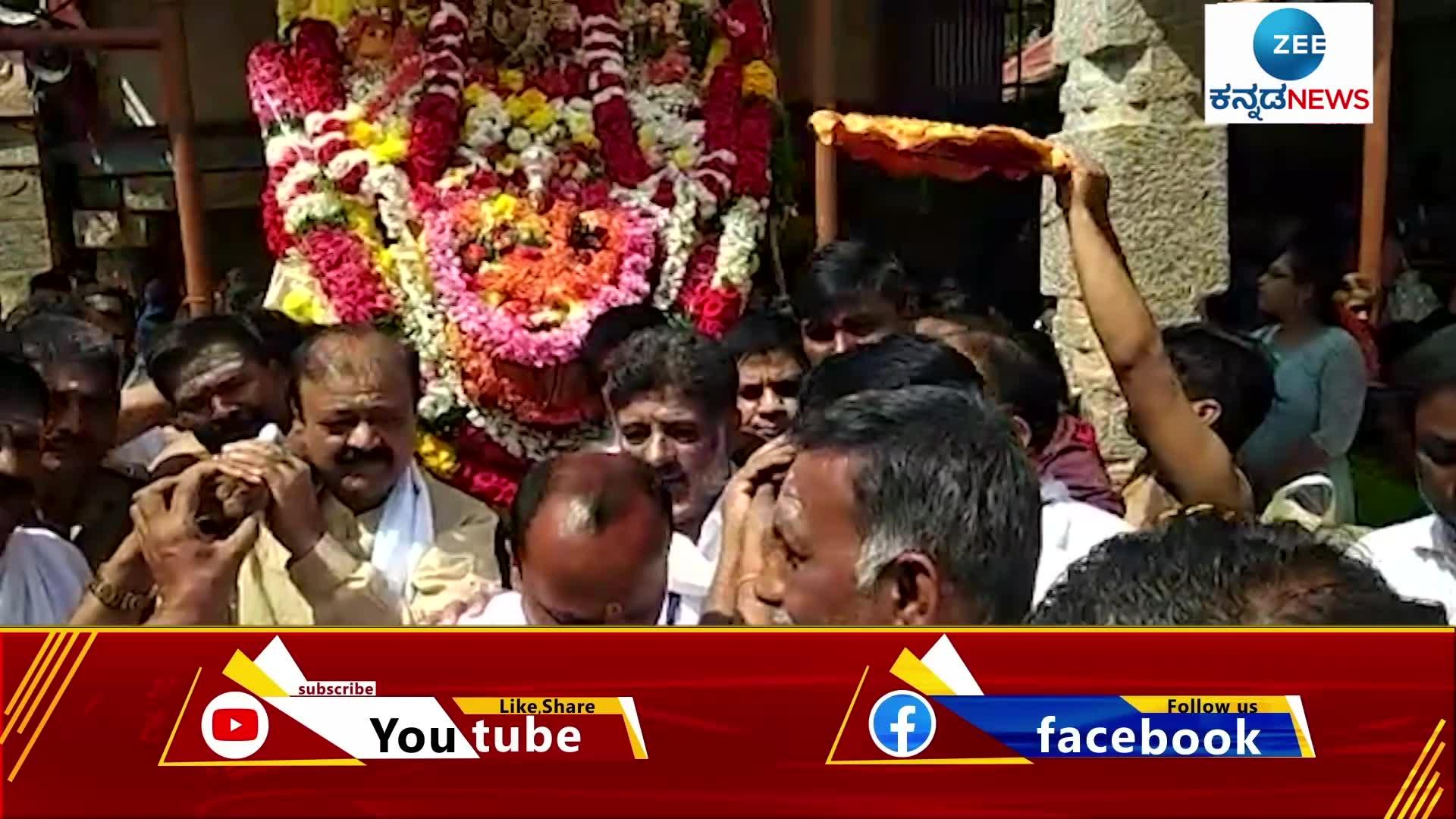 minister narayana gowda in KR Pet taluk