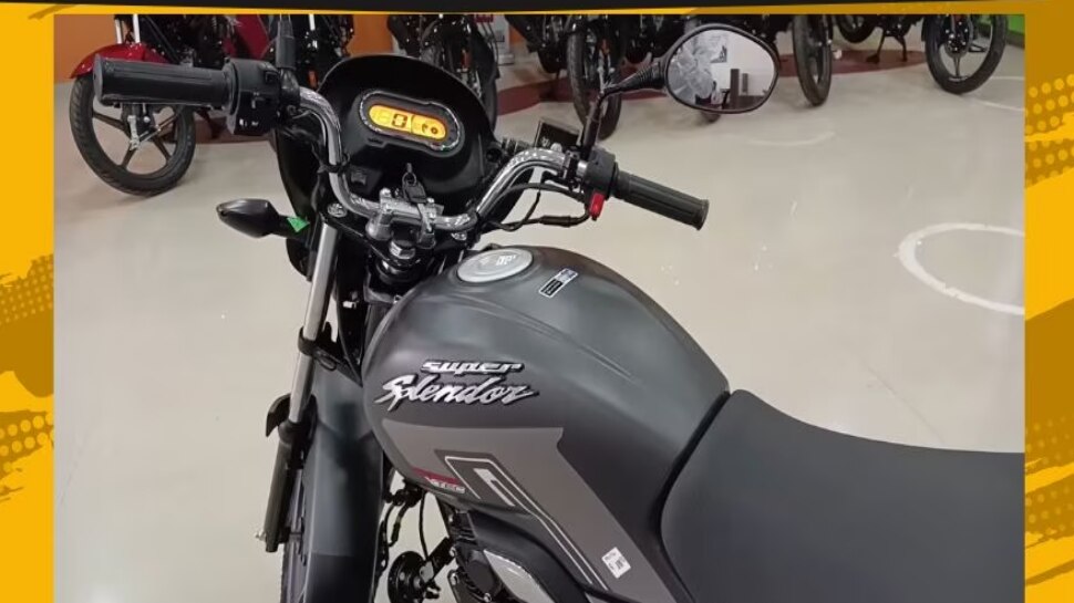Splendor launch in new design which gives more than 60 kmpl mileage