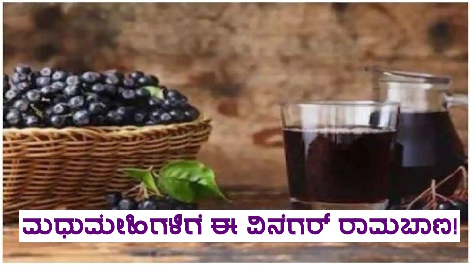 this fruit vinegar is like boon to diabetes patients ಮಧುಮೇಹ ರೋಗಿಗಳಿಗೆ ಈ