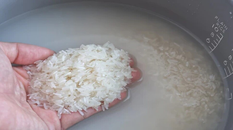 Never spill the water in which the rice has been washed: it has the ...