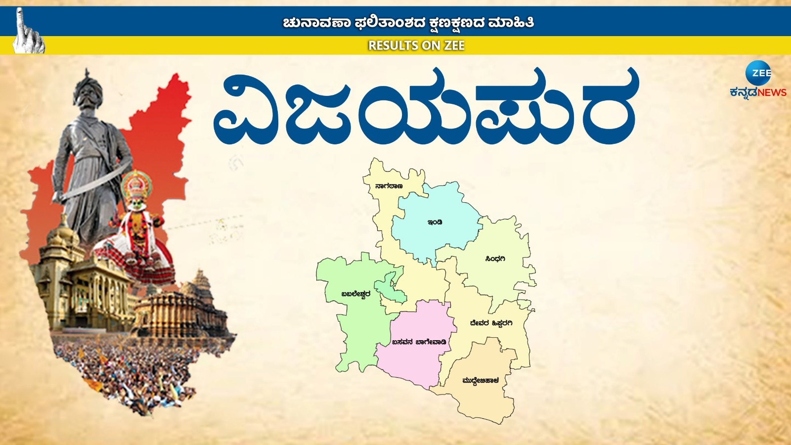 Karnataka Elections Results 2023: ಕಾಂಗ್ರೆಸ್-ಬಿಜೆಪಿ ಪಾರಮ್ಯದ ವಿಜಯಪುರ ಜಿಲ್ಲೆಯಲ್ಲಿ ಗೌಡ-ಪಾಟೀಲರದ್ದೇ ವರ್ಚ್ಚಸ್ಸು!