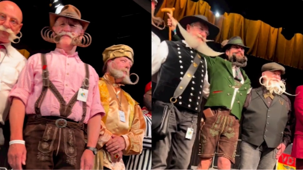 The Champion With The Longest Beard & Moustache Video Viral | Video