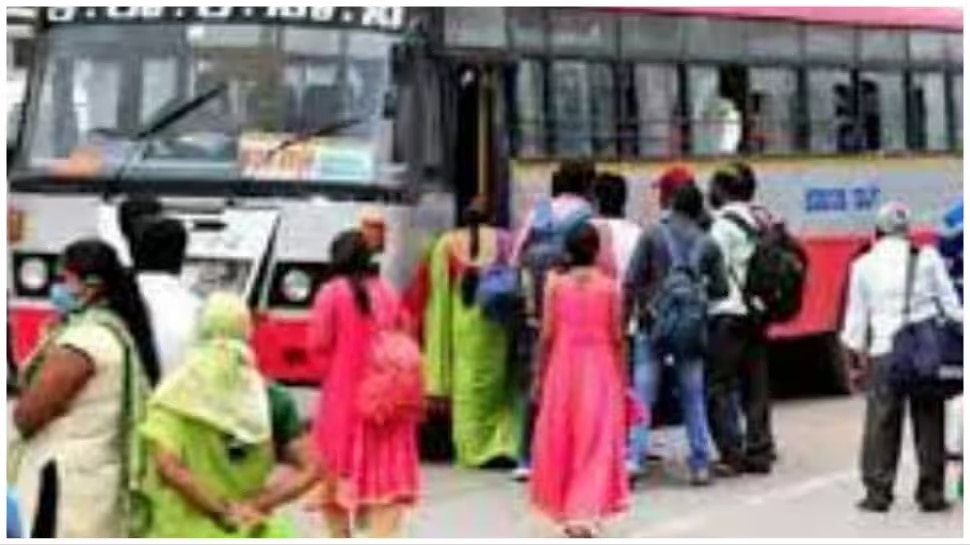 Free Bus Travel By 50 Lakh Women Every Day After Karnataka Shakti ...