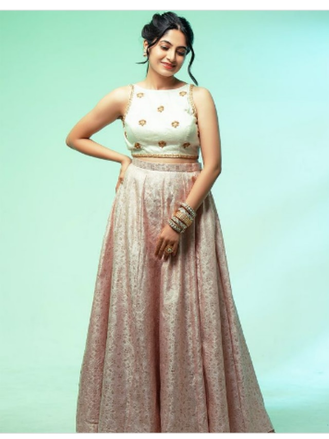 Diya Actress Khushi Ravi Shined In A Lehenga | Khushi Ravi: ಲೆಹಂಗಾದಲ್ಲಿ ...