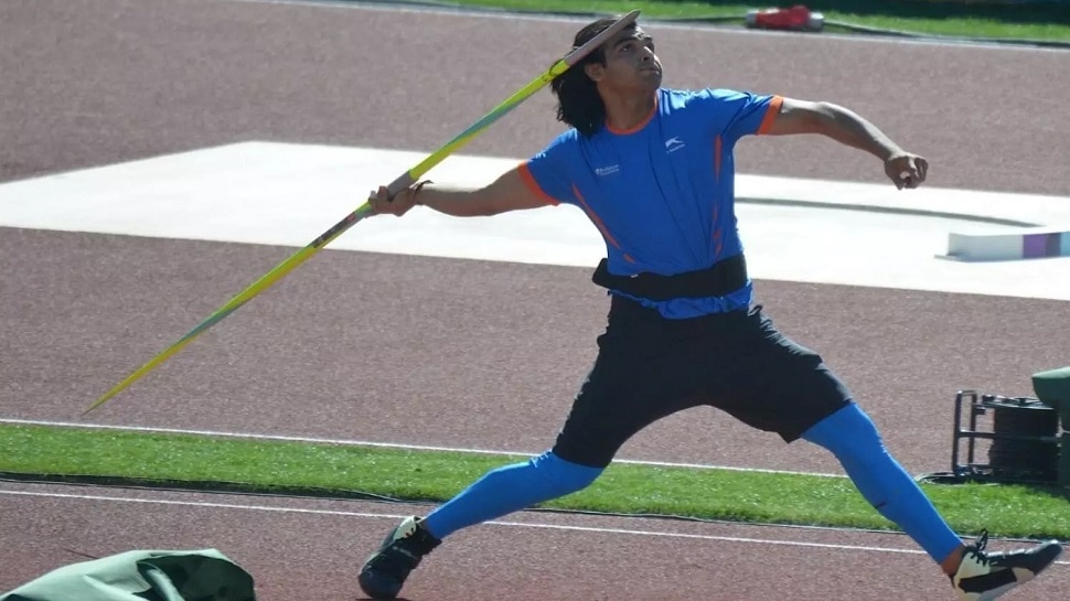 Video of Neeraj Chopra throwing javelin 88.17 meters, who created history by winning gold at WAC