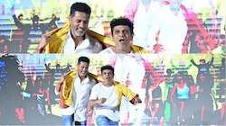 ಕರಟಕ ದಮನಕ : 'ಡೀಗ ಡಿಗರಿ' ಹಾಡಿಗೆ ಹೆಜ್ಜೆ ಹಾಕಿದ ಪ್ರಭುದೇವ - ಶಿವಣ್ಣ