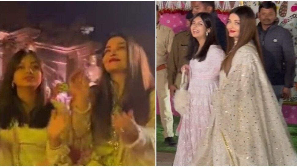 Anant Ambani-Radhika Merchant Pre Wedding: ಡೋಲ್ ಬೀಟ್ ಗೆ ಅಭಿಷೇಕ್ ಬಚ್ಚನ್ - ಐಶ್ವರ್ಯ ರೈ ಸಖತ್ ಡಾನ್ಸ್  : ಇಲ್ಲಿದೆ ವಿಡಿಯೋ 