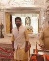 Rakshith Shetty At Ayodhya Sree Ram Temple