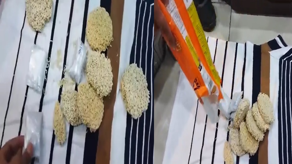 OMG: ನೂಡಲ್ಸ್​ ಪಾಕೆಟ್​​ಗಳಲ್ಲಿ 6 ಕೋಟಿಗೂ ಹೆಚ್ಚು ಮೌಲ್ಯದ ಚಿನ್ನ, ವಜ್ರಗಳು ಪತ್ತೆ!  