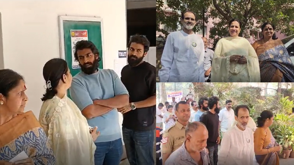 Lok Sabha Election 2024: ಮತಗಟ್ಟೆಗೆ ಒಟ್ಟಾಗಿ ಆಗಮಿಸಿದ ಡಾ.ರಾಜ್ ಕುಟುಂಬ: ಕ್ಯೂನಲ್ಲಿ ನಿಂತು ವೋಟ್ ಮಾಡಿದ ದೊಡ್ಮನೆ ಮಂದಿ! Lok Sabha Election 2024: ಮತಗಟ್ಟೆಗೆ ಒಟ್ಟಾಗಿ ಆಗಮಿಸಿದ ಡಾ.ರಾಜ್ ಕುಟುಂಬ: ಕ್ಯೂನಲ್ಲಿ ನಿಂತು ವೋಟ್ ಮಾಡಿದ ದೊಡ್ಮನೆ ಮಂದಿ!