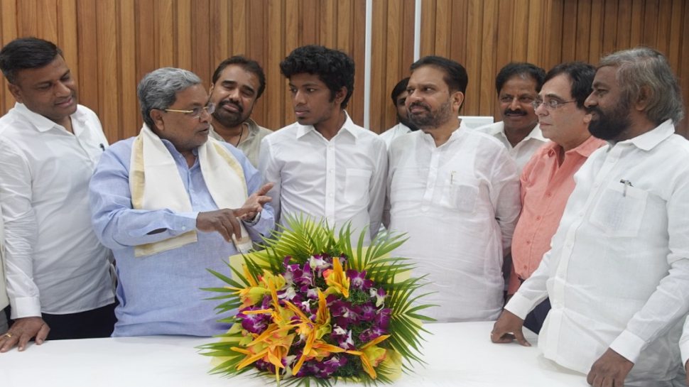 Sagara Kandre Chief Minister Siddaramaiah Congratulates Sagar Khandre | ಸಾಗರ್ ಖಂಡ್ರೆ ...