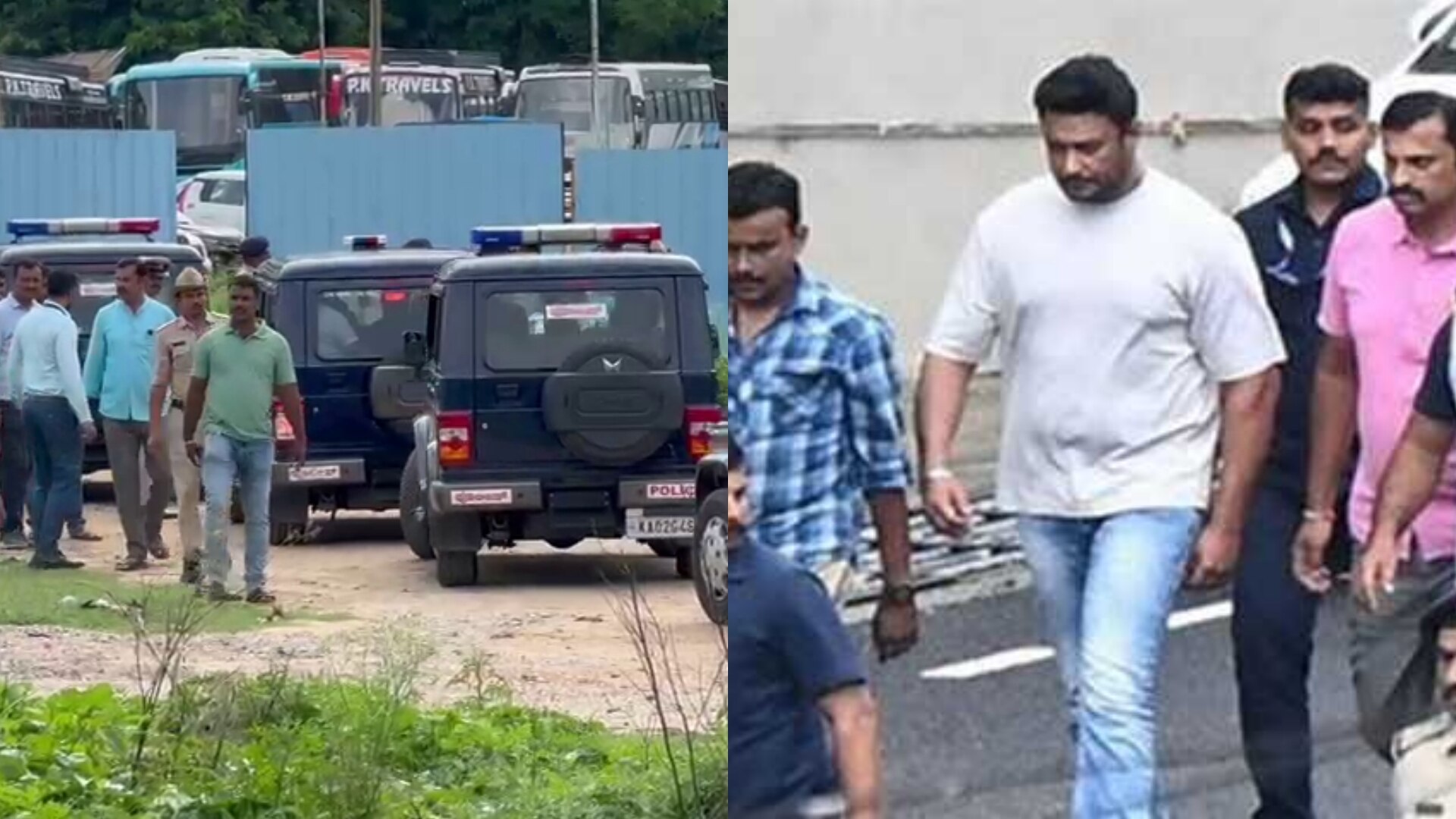 ದರ್ಶನ್ ಸೇರಿ ಎಲ್ಲಾ ಆರೋಪಿಗಳನ್ನು ಕರೆದೊಯ್ದು ಸ್ಥಳ ಮಹಜರು..! ಕೊಲೆಯಾದ ಸ್ಥಳದಲ್ಲಿ ಸಿಕ್ಕಿದ್ದೇನು ಗೊತ್ತೆ..?