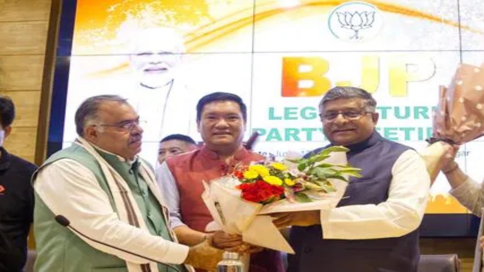ಮತ್ತೊಂದು ಅವಧಿಗೆ ಅರುಣಾಚಲ ಪ್ರದೇಶದ ಸಿಎಂ ಆಗಿ ಪೆಮಾ ಖಂಡು ನಾಳೆ ಪ್ರಮಾಣ ವಚನ ಸ್ವೀಕಾರ