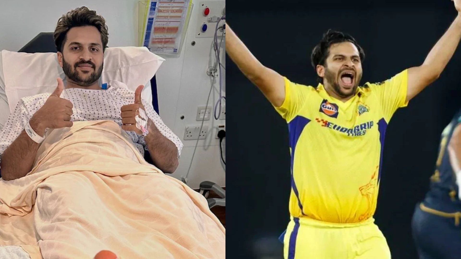 Shardul Thakur : ಆಸ್ಪತ್ರೆ ಬೆಡ್ ಮೇಲೆ ಟೀಂ ಇಂಡಿಯಾ ಸ್ಟಾರ್ ಆಲ್ ರೌಂಡರ್..! ಅಭಿಮಾನಿಗಳಲ್ಲಿ ಆತಂಕ!!