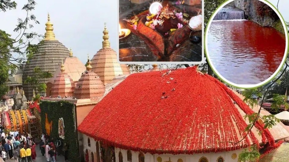 ವರ್ಷಕ್ಕೊಮ್ಮೆ ಋತುಮತಿಯಾಗುತ್ತಾಳೆ ಈ ದೇವಾಲಯದ ದೇವಿ !ಕೆಂಪು ಬಣ್ಣಕ್ಕೆ ತಿರುಗುತ್ತದೆ ದೇವಸ್ಥಾನ ಸಮೀಪದ ನದಿ 