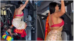 ಸೀರೆಯಲ್ಲಿ ನೀರೆಯ ವರ್ಕೌಟ್..! ಊಫ್‌... ಎನ್‌ ಮೈಕಟ್ಟು ಗುರು.. ಲೇಡಿ ಬಾಡಿ ಬಿಲ್ಡರ್‌.. 