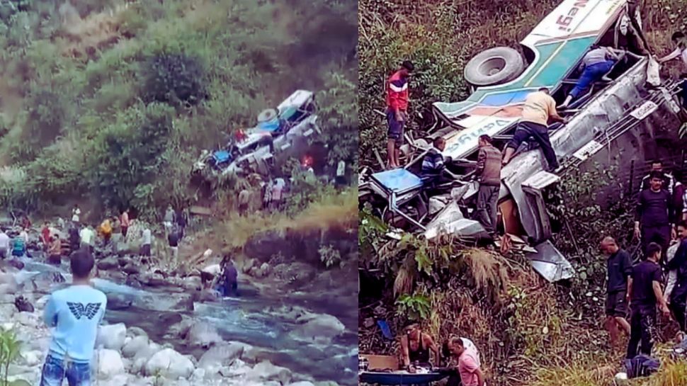 ಪೌರಿಯಿಂದ ರಾಮನಗರಕ್ಕೆ ಬರುತ್ತಿದ್ದ ಬಸ್ ಕುಪಿ ಬಳಿ ಕಂದಕಕ್ಕೆ ಬಿದ್ದು ಅಪಘಾತ: 15 ಮೃತದೇಹಗಳು ಪತ್ತೆ