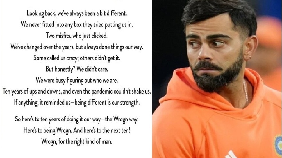  Virat Kohli:  ಪರ್ತ್ ಟೆಸ್ಟ್‌ಗೆ ಮುನ್ನ ವಿರಾಟ್ ಕೊಹ್ಲಿ ಶಾಕಿಂಗ್ ಪೋಸ್ಟ್! ಹೆಚ್ಚಾಯಿತು ಅಭಿಮಾನಿಗಳ ಎದೆಬಡಿತ... ಸೋಶಿಯಲ್‌ ಮೀಡಿಯಾದಲ್ಲಿ ಕೋಲಾಹಲ ಸೃಷ್ಟಿ
