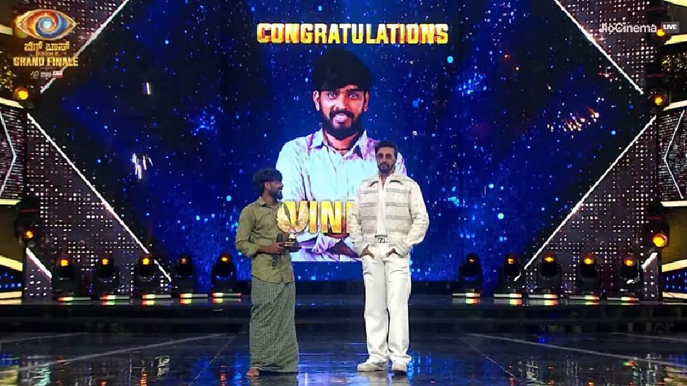  Bigg Boss Kannada 11 Winner: ಬಿಗ್‌ ಬಾಸ್‌ ವಿನ್ನರ್‌ ಆದ ಹನುಮಂತ, ರನ್ನರ್‌ ಅಫ್‌ಗೆ ತೃಪ್ತಿಪಟ್ಟುಕೊಂಡ ತ್ರಿವಿಕ್ರಮ್!!