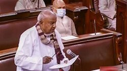 ರಾಜ್ಯಸಭೆಯಲ್ಲಿ ಕಾಂಗ್ರೆಸ್ ವಿರುದ್ಧ ಗುಡುಗಿದ ಮಾಜಿ ಪ್ರಧಾನಿ ಹೆಚ್‌.ಡಿ.ದೇವೇಗೌಡರು