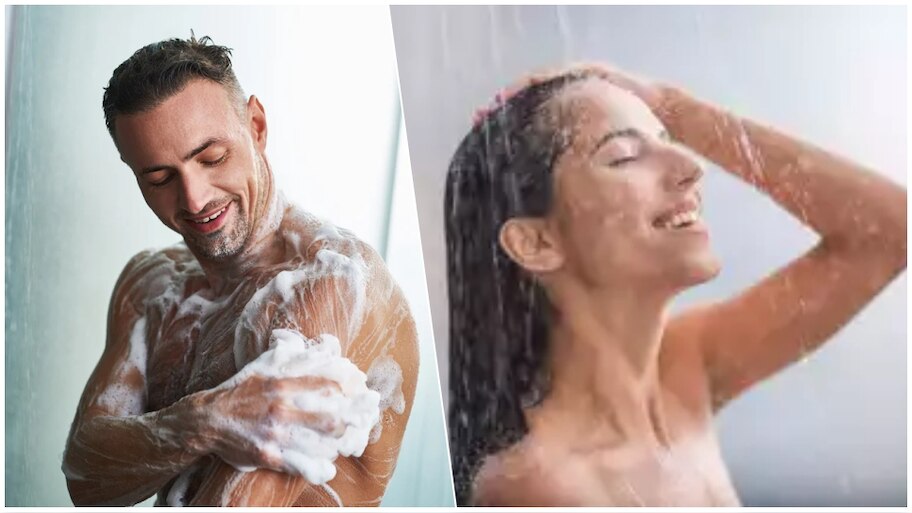 which part of the body should be washed first while taking bath as ...