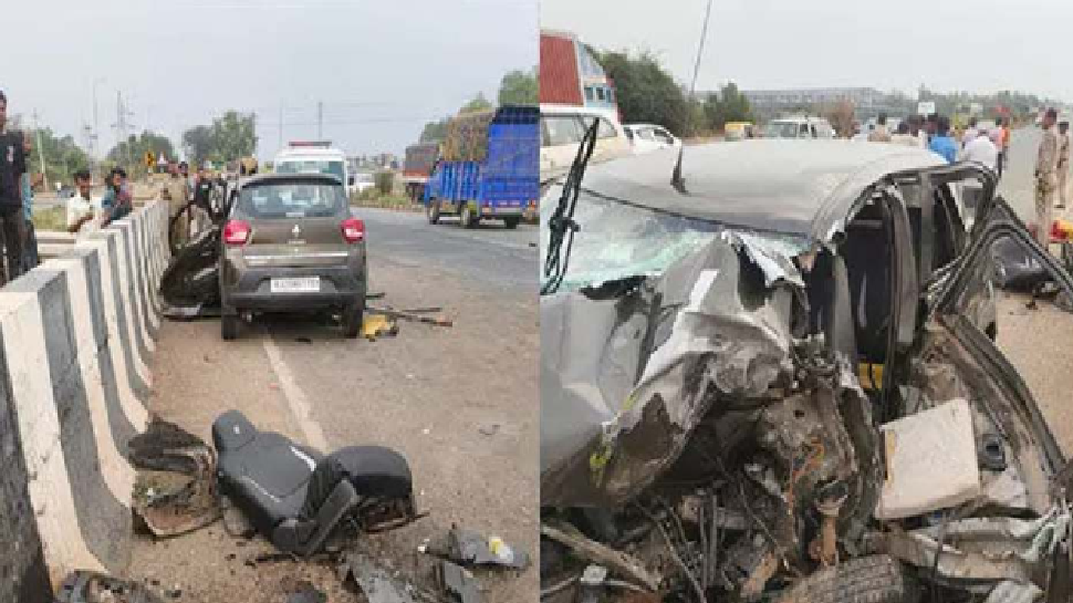 ಡಿವೈಡರ್ಗೆ ಕಾರು ಡಿಕ್ಕಿ; ಭೀಕರ ಅಪಘಾತದಲ್ಲಿ ನಾಲ್ವರು ಮಹಿಳೆಯರು ಸಾವು!! ಡಿವೈಡರ್ಗೆ ಕಾರು ಡಿಕ್ಕಿ; ಭೀಕರ ಅಪಘಾತದಲ್ಲಿ ನಾಲ್ವರು ಮಹಿಳೆಯರು ಸಾವು!!
